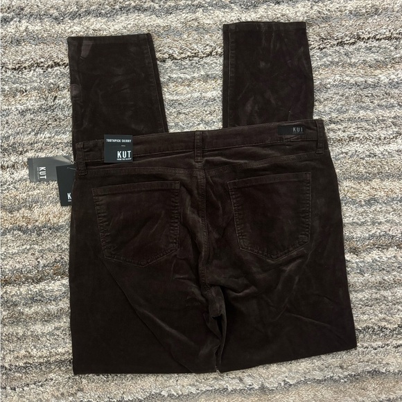 KUT From The Kloth Corduroy Toothpick Skinny Jeans Sz 14 NWT | KUT Skinny Jeans- - Picture 5 of 15